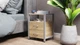 Тумба универсальная Ferrum-decor Вивьен 2/2 50x41x40 серый ДСП Дуб Сонома 16мм (XK00124) - изображение 2