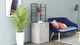 Стіл-тумба трансформер Смарт 4/1 з етажеркою Ferrum-decor 1430x1450x500 Чорний метал ДСП Урбан Лайт 16 мм (SMART406) - зображення 6