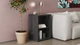 Стіл-тумба трансформер Смарт 2/2 Ferrum-decor 750x1450x600 Чорний метал ДСП Сосна Кембра 16 мм (FRD-105104) - изображение 4