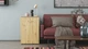 Стол-тумба трансформер Смарт 1/1 Ferrum-decor 750x1450x500 ДСП Дуб Артизан 16 мм (SMART006) - изображение 5