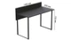 Компьютерный стол Ferrum-decor Скай 75x140x60 черный ДСП Сосна Кембра 32мм - изображение 1