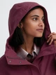 Парка демисезонная женская Uniqlo 541520907 XS Бордовая (1159795822) - изображение 4