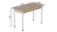 Стол кухонный Ferrum-decor Бенита 75x120x60 Белый ДСП Сан-Марино 16мм (BEN0023) - изображение 3