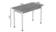 Стол кухонный Ferrum-decor Бенита 75x120x60 Белый ДСП Бетон 16мм (BEN0028) - изображение 3