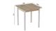 Стіл кухонний Ferrum-decor Дієго 75x90x90 Білий ДСП Сан-Марино 16мм (FRD-105656) - зображення 3