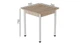 Стол кухонный Ferrum-decor Агата 75x70x70 Белый ДСП Сан-Марино 16мм (AGA0030) - изображение 2