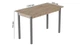 Стіл кухонний Ferrum-decor Маріо 75x120x60 Сірий ДСП Сан-Маріно 16мм (MAR0044) - зображення 1