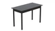 Стол кухонный Ferrum-decor Бенита 75x120x60 Черный ДСП Сосна Кембра 16мм (BEN0003) - изображение 2