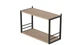Книжкова полиця універсальна Ferrum-decor Стім 1 38x63x26 чорний ДСП Дуб Сан-Маріно 16мм (XK00020) - зображення 2