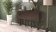 Стол-книжка трансформер Орион 3 Ferrum-decor 750x1150x880 Черный металл ДСП Венге Магия 16 мм (ORI303VE) - изображение 6