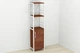 Этажерка 3/34 Ferrum-decor Серии Конект с тумбой 144x34x28 Белый ДСП Венге (FD1009VE) - изображение 1