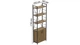 Етажерка 4/60 Ferrum-decor Серії Конект з тумбою 179x60x28 Чорний ДСП Артизан (FD1068) - зображення 2