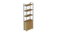Этажерка 4/60 Ferrum-decor Серии Конект с тумбой 179x60x28 Серый ДСП Артизан (FD1082) - изображение 1
