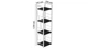 Етажерка 4/34 Ferrum-decor Серії Конект 120x34x28 білий ДСП Сосна Кембра 16мм (XK00246) - зображення 2