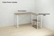 Этажерка 3/60 Ferrum-decor Серии Конект 73x60x28 белый ДСП Дуб Сонома Трюфель 16мм (XK00227) - изображение 3