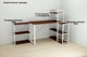 Этажерка 3/34 Ferrum-decor Серии Конект 73x34x28 белый ДСП Венге 16мм (XK00264VE) - изображение 3