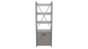 Этажерка 4/60 Ferrum-decor Серии Конект с тумбой 179x60x28 Черный ДСП Бетон (FD1069) - изображение 3