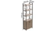 Етажерка 4/60 Ferrum-decor Серії Конект з тумбою 179x60x28 Чорний ДСП Сан-Марино (FRD-104485) - зображення 3