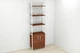 Етажерка 4/60 Ferrum-decor Серії Конект з тумбою 179x60x28 Білий ДСП Венге (FD1072VE) - зображення 1