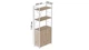Етажерка 3/60 Ferrum-decor Серії Конект із тумбою 144x60x28 Білий ДСП Сан-Марино (FRD-104450) - зображення 3
