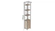 Етажерка 4/34 Ferrum-decor Серії Конект з тумбою 179x34x28 Сірий ДСП Сан-Марино (FRD-104478) - зображення 3