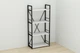Этажерка 4/60 Ferrum-decor Серии Конект 120x60x28 черный ДСП Белое 16мм (XK00199) - изображение 2