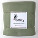Плед флисовый Emily Сomfort 150х150 см Оливковый - изображение 3