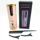 Плойка авто-бігуді для завивки волосся бездротовий Ramindong Hair curler. Колір: рожевий - зображення 6