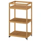 Візок IKEA РОГРУНД, бамбук, 42x33x76см, 205.494.18 - зображення 1