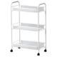Тележка IKEA ХОРНАВАН, белый, 26x48x77 см, 702.438.73 - изображение 2