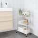 Тележка IKEA ХОРНАВАН, белый, 26x48x77 см, 702.438.73 - изображение 3