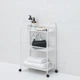 Тележка IKEA ХОРНАВАН, белый, 26x48x77 см, 702.438.73 - изображение 5