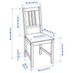 Стул IKEA СТЕФАН, коричнево-чёрный, 002.110.88 - изображение 15