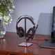 Наушники проводные игровые HOCO W102 gaming Cool tour подсветка LED черно синие - изображение 2