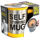 Жёлтая кружка-мешалка типа SELF Stiring mug (Тип 1). - изображение 4