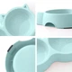 Миска для кошек Taotaopets Cat 123307 Blue двойная пластиковая - изображение 3