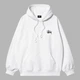 Теплий худі Stussy hoodie basic на флісі, Розмір М S0030HW - зображення 1