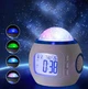 Ночник проектор музыкальные часы будильник звездное небо Atima 1038 - изображение 1