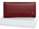 Женский кожаный кошелек на магнитах Dr.Bond W10502-2 бордовый - изображение 1