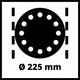 Шлифовальная машина для стен Einhell TC-DWS 225 (4259945) - изображение 7