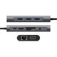 Док-станция XON SmartHub 10 в 1 (Ethernet, VGA, HDMI, 3.5 Audio, SD/TF, Type-C, 3xUSB3.0) Серый (UHCHP104300G 5252) - изображение 4