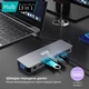 USB-хаб XON SmartHub 13 в 1 (Ethernet, VGA, 2xHDMI, 3.5 Audio, SD/TF, 2xType-C, 2xUSB3.0, 2xUSB2.0) Серый (XUCHP134322G 5290) - изображение 7