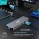 USB-хаб XON SmartHub 13 в 1 (Ethernet, VGA, 2xHDMI, 3.5 Audio, SD/TF, 2xType-C, 2xUSB3.0, 2xUSB2.0) Серый (XUCHP134322G 5290) - изображение 8