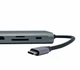 Док-станция XON SmartHub 12 в 1 (Ethernet, VGA, HDMI, 3.5 Audio, SD/TF, 2xType-C, 4xUSB3.0) Серый (UHCHP126300G 6198) - изображение 5