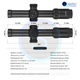 Оптический прицел Spina optics 1.2-6x24 с подсветкой - изображение 3