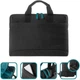 Сумка для ноутбука Tucano Smilza Slim 15.6" Черный (BSM15-BK) - изображение 6