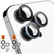 Захисне скло Spigen для камери iPhone 15 Pro | 15 Pro Max | 14 Pro | 14 Pro Max GlasTR EZ Fit Optik Pro (2 pack) Zero One (AGL06159) - зображення 2