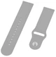 Ремінець BeCover для Samsung Galaxy (20mm)/Watch 5/ Watch 4 40/44mm/Watch 4 Classic 42mm/Watch Active/Active 2 40/44mm/Watch 3 41mm/Gear S2/Classic/Gear Sport Light Grey (BC_710497) - зображення 3