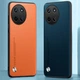 Кожаный чехол - накладка CODE Tactile Experience для Realme 11 4G orange - изображение 3