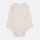 Детское боди для новорожденных девочек H&M 0694298_беж 74 см Бежевое (KZ2000001465103_KAY2000001465103) - изображение 1